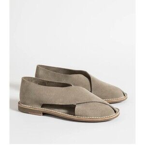 NEW Jacques Soloviere Biarritz Beige Leather Suede Sandals Men Sz 11.5 44 Luxury